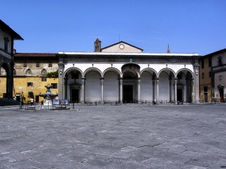 Kościół Santissima Annunziata, Piazza della Santissima Annunziata, Florencja - Podróże ze smakiem