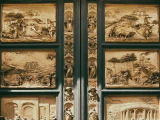 Battistero di San Giovanni, Porta del Paradiso, Piazza del Duomo, Florencja - Podróżeze smakiem