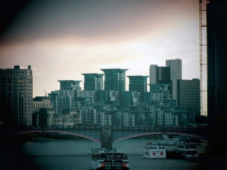 Londyn, widok z Westminster Bridge