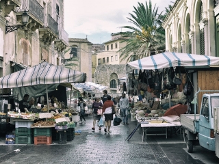 Ortigia Street Market, Ortygia, Syrakuzy, Sycylia - Podróże ze smakiem