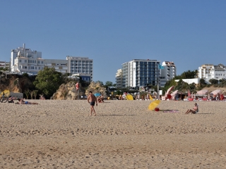 Algarve z dziećmi - Praia da Rocha
