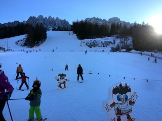 San Candido – Baranci (Haunold) – narty z dziećmi w Dolomitach