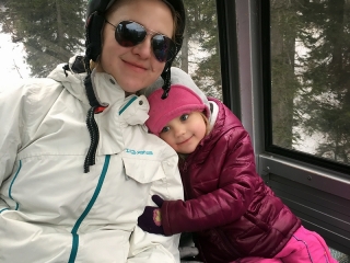 San Candido - gondola na Croda Rossa - narty z dziećmi w Dolomitach