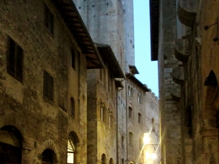 San Gimignano lody szafran i wino - Podróże ze smakiem