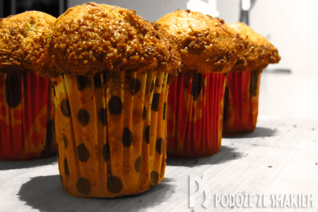 Cytrynowe muffiny z malinami Cytrynowe muffiny z malinami